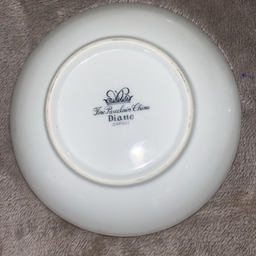 0816 Set of 5 Diane Fine Porcelain China Fruit Bowls - Picture 4 of 4